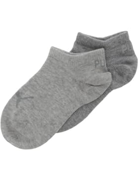 Puma Unisex - Kinder Socken Invisible, 2er Pack