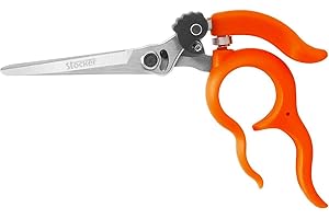 STOCKER Forbice Anello Vendemmia 20 mm Inox Lama 55 mm