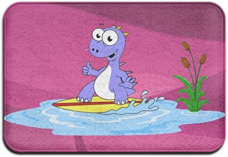 Dragon Surffing Funny Personalized Door Mats Welcome Mat