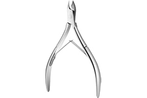 TINKBER 1 opakowanie nożyczek do skórek, trymer do skórek ze stali nierdzewnej, profesjonalny obcinacz do skórek, narzędzia do manicure, pielęgnacja paznokci, usuwanie obumarłej skóry, do paznokci u stóp i