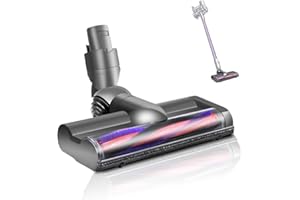 SHEPANYI Bodenbürste Kompatibel für Dyson V6 DC58 DC59 DC62 DC72 DC74 Akku-Staubsauger Ersatzteile,Reiniger Kopf Turbine Bodendüse,Geeignet für Teppiche, Hartholz und Fliesen.