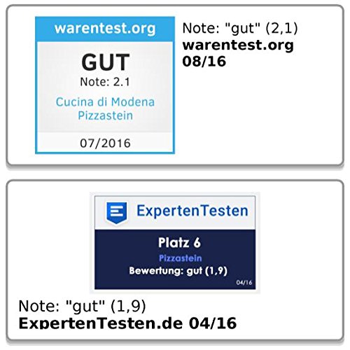 Cucina di Modena Pizzastein, rechteckig, 38 x 30 cm - 7