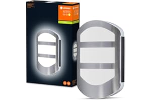 LEDVANCE Luminaire mural et plafonnier LED: adapté à mur | ENDURA STYLE PLATE / 12 W | 3000 K | steel | IP44