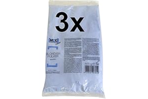 COMAIR GERMANY Comair 3x MC Blondierpulver 500g, Salonqualität, Pulver, Unscented, Natürliche Öle, Alle Haararten
