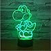 Produktbild Mmzki Yoshi Mario 3D Led Usb Lampe Cartoon Spiel Figur Super Acryl Neuheit Weihnachten Beleuchtung Geschenk Rgb Touch Fernbedienung Spielzeug