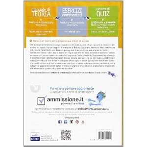 EdiTEST 1. Manuale. Medicina, odontoiatria, veterinaria. Per la preparazione ai test