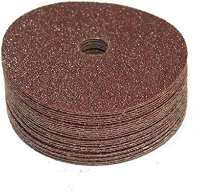 25 x 100MM 4" ANGLE GRINDER ABRASIVE FIBRE SANDING DISCS 36G