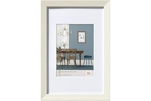 walther design bianca 15 x 20 cm con passe-partout, cornice in legno Fiorito EF520W