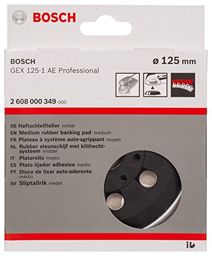 Bosch Pro Schleifteller für GEX 125-1 AE (Ø 125 mm, mittelhart) - 3