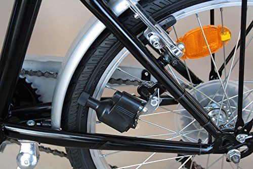 Kinderfahrrad 20 Zoll DELTA Fahrrad Shimano 6 Gang Kettenschaltung StVZO tauglich Blau/Schwarz - 9