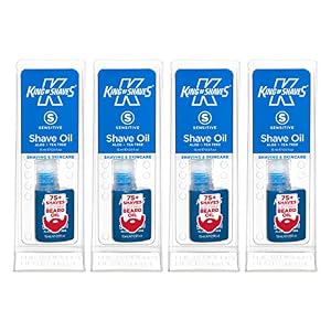 King Of Shaves Sensitive Shaving Oil For Men, For A Close and Comfortable Shave, Suitable for All Skin Types 15ml QUAD… - Image 2