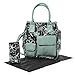 Tippitoes Tippitoes Girl About Town Changing Bag (Turquoise/Black Floral)