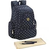 S-ZONE 16 Taschen Baby Windeltasche Wickelrucksäcke Organizer Wasserdicht Multifunktionale Oxford Stoff Reiserucksack mit Wickelauflage und Kinderwagen Riemen - 3