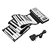 Produktbild 61 Tasten Universal Flexible Roll Up Elektronische Klavier Soft Keyboard Klavier (Farbe: schwarz und weiß)