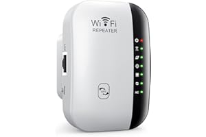 WiFi Extender, HYCLAM 300Mbps WiFi Range Extender Support AP/Repeater Mode and WPS Function, WiFi Repeater with Ethernet Port, Quick Setup, Home Wireless Signal Booster