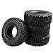 Produktbild 4 Stück 1.9inch 100mm RC Reifen Gummi Pneu Tires Tyre für 1/10 Crawler Axial SCX10
