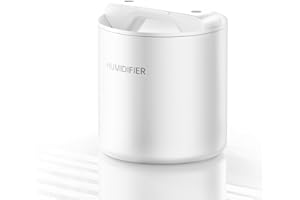 XIANGBIN Humidifiers, Humidifier for Bedroom, 1L Large Capacity Cool Mist Humidifier Air Humidifier for Home, Office & Plant,Waterless Auto-Off, for Home Baby Office