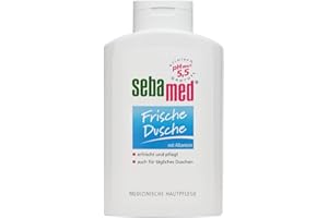 ‎SEBAMED sebamed Frische Dusche 400 ml, Duschgel für empfindliche und strapazierte Haut, langanhaltendes Frischegefühl, versorgt die Haut mit Feuchtigkeit durch Aminosäuren und Allantoin, für Männer und Frauen