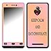 Produktbild Disagu Design Skin für Archos 50b Helium 4G Design Folie - Motiv "KEEP CALM AND EAT CHOCOLATE"