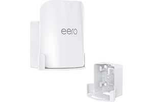 EDUP LOVE EDUP Wall Mount Holder for eero Pro 7, Space-Saving Holder with Cable Management, Compatible Only with eero Pro 7, for Wall & Outlet Mounting- Includes Screws & Quick Start Guide (White, 1 Pack)