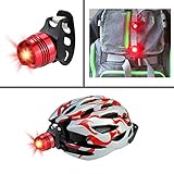 Wasserdichte LED Fahrradbeleuchtung,Superhell CREE XPE 3W LED Fahrradlampe Set inkl.Frontlicht und Rücklicht, 3 Licht-Modi,300Lumen,Fahrradscheinwerfer für Radfahren,Camping und Weitere - 7