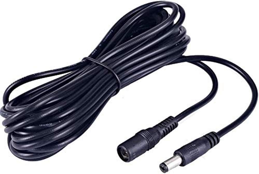 Alfais 4386 Dc Adaptör Uzatma Kablosu 10 m 5.5mm x 2.1mm Dişi Erkek