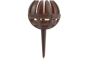 TOPINCN Engrais boîte de couverture panier matériau ABS réutilisable portable sûr non toxique pour Bonsaï plante fleur orchidée petite plante 100 pcs/set piccolo