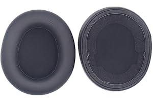 TECINITY Wymienne Nauszniki do Steelseries Arctis Nova Pro Wireless Słuchawek, Zapasowe Poduszki Nauszniki do Steelseries Arctis Nova Pro, Pianką z Pamięcią Kształtu i Tkaniną Siatkową (Czarny)