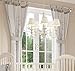 Baby Bedding Design Gray Winnie the Pooh 2 Curtains