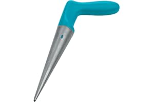 Gardena Foraterra: Attrezzo per la messa a dimora di piantine, maneggevole foraterra con punta inossidabile in pressofusione di zinco (3487-20)