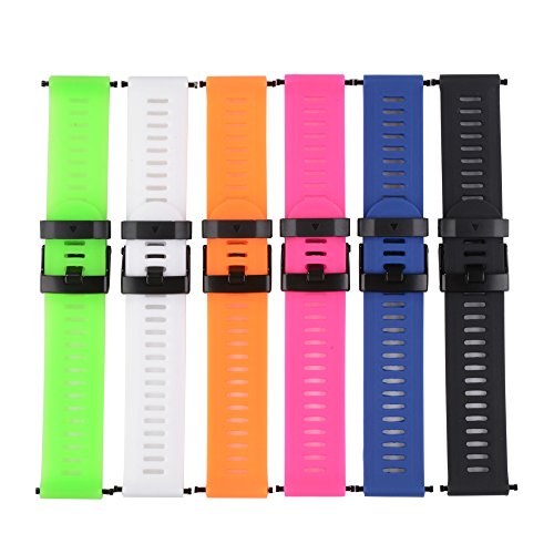XCSOURCE 6pcs Banda de reloj ajustable wristband correa de reloj de
correa de pulsera de reemplazo Para Garmin Fenix 3 HR Verde blanco
amarillo negro rojo azul TH438