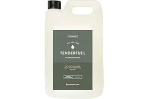 Tenderflame Tenderfuel Organic Huile de Recharge 2.5L, Non Toxique, ininflammable, écologique, sans Danger pour la Flamme