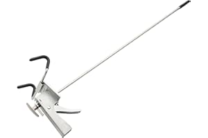 Draper Stainless Steel Garden Lawn Edger Tool - Half Moon Gardening Edge Cutter