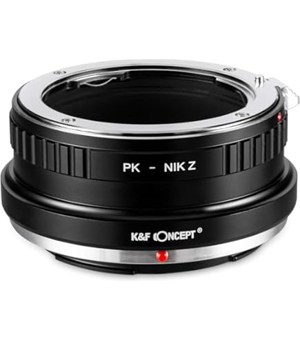 Fotodiox Pro Lens Mount Adapter - Pentax K AF Mount (PKAF) DSLR Lens To Nikon F Mount SLR Camera Body with Built-In De-Clicked Aperture Control Dial | Lens Adaptor