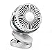 Produktbild USB Ventilator VersionTech Clip Ventilator Mini mit 360 Grad-Umdrehung 18650 Akku für Kinderwagen Auto Büro Laptop Outdoor Camping