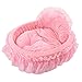 Produktbild Spitze-Prinzessin Hund Katze Haustier-Bett-Sofa (L, Rosa)