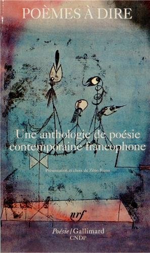 couverture de : Po&egrave;mes &agrave; dire