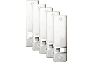 WEYH 5x Rolladengurt Abdeckung Gurtwicklerblende | Weiß | 135mm | ohne Gurtausbau