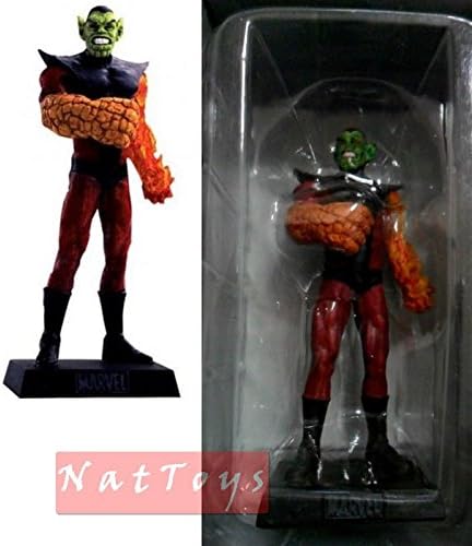 EditoriaMODEL COMPATIBLE WITH Marvel Classic Figurine SUPER SKRULL Supereroi Eaglemoss Collection Lead Figure