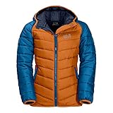 winddicht, wasserabweisend Jack Wolfskin K Zenon JKT Steppjacke Kinder - 140