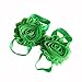 Chnli 10 Pcs Baby Girl Foot Flowers Barefoot Sandals Newborn Flower Feet Accessory Infant Footwear Toddler Chiffon Shoes