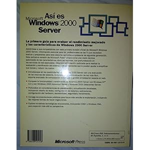 Asi Es Microsoft Windows 2000 Server
