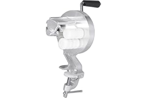 ‎JENNGAOO Cavatelli Maker Maschine, Aluminiumlegierung Makkaroni Maker Manuelle Nudelmaschine Tragbare Handkurbel Nudelpressmaschine Für Die Küchenversorgung