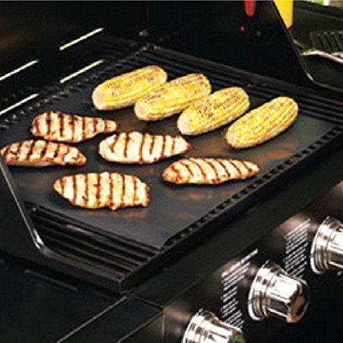 First4Spares Grillfolie Unterlage Universall PTFE Teflon Nicht Haftend BBQ Herdplatte Grill (3er Packung) - 2