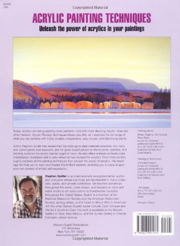 Livres Couvertures de Acrylic Painting Techniques: How to Master the Medium of Our Age