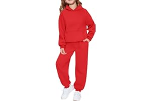 HKFGHMG Kids Sweatsuit Sets 2 Piece Zip up Pockets Hoodies with Drawstring Athletic Cargo Jogger Sweatpants for Toddler Boys Girls UK Oversized Pullover Loose Outfits Long Sleeve Tops Tracksuit Full Set