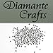 300 x 3mm Clear Round Diamante Loose Flat Back Rhinestone Gems created exclusively for Diamante Crafts