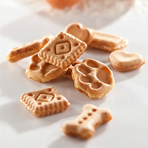 DOMO DO9068HK, Hundekekse Waffeleisen – Bio Hundekekse selbst herstellen mit dem Hundekuchenbackgerät, inklusive Rezeptheft – 20 Kekse in einem Backvorgang - 5