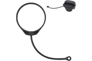 FAGENT Tankdeckelleitung (Seil+Ring), Tankdeckel Halteband, Auto Kraftstofftankdecke Linie Kabelsatz Kompatibel für Auto kraftstofftankdeckel, Tankdeckel Kabel Draht für Bora Passat