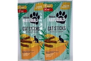 SUOL Naturals cat sticks with cat grass 30g